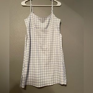 Plaid Mini Dress